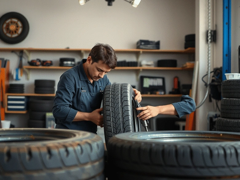 Combien coûte la réparation d’un pneu à Montpellier en 2025 ?