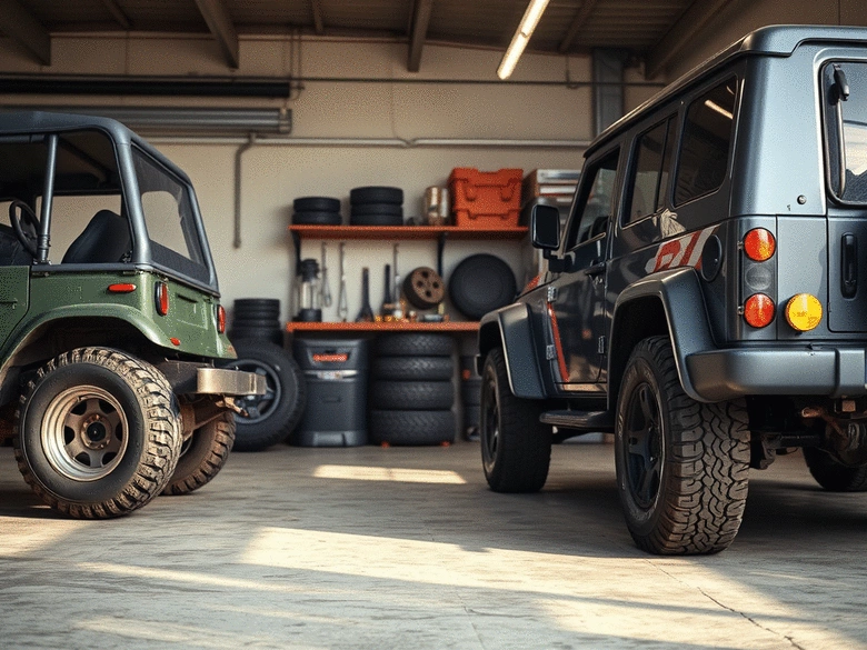 Réparation de pneu utilitaire et 4x4 à Montpellier : quelles différences ?