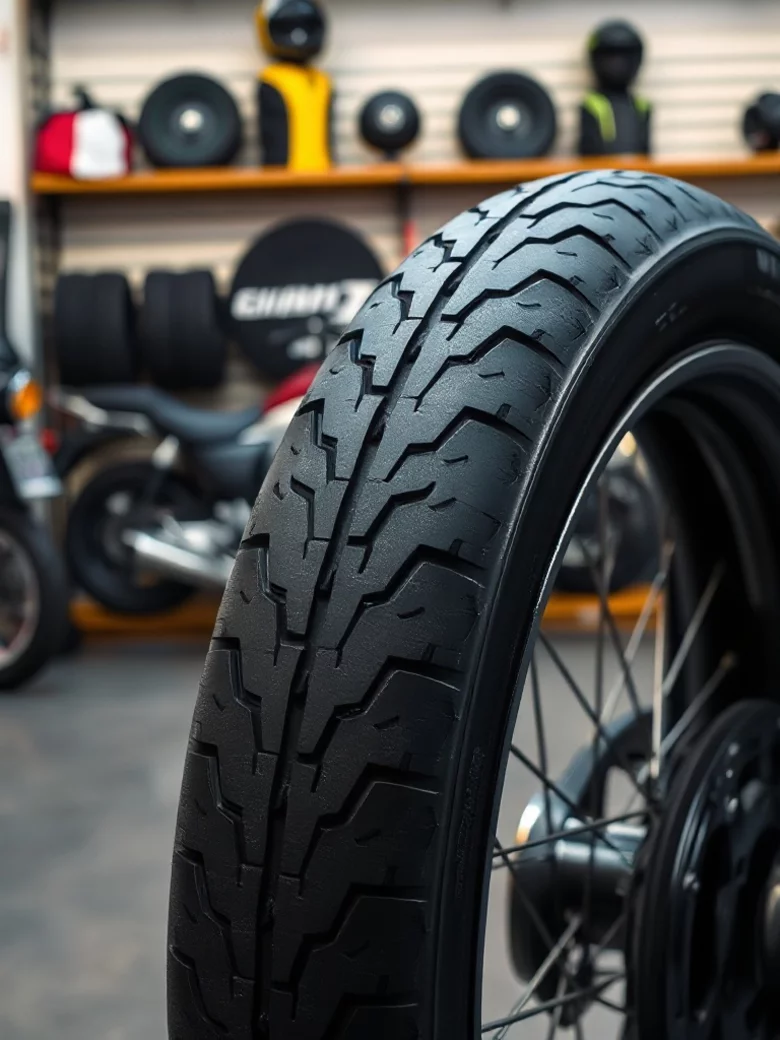 Choisir et changer des pneus moto